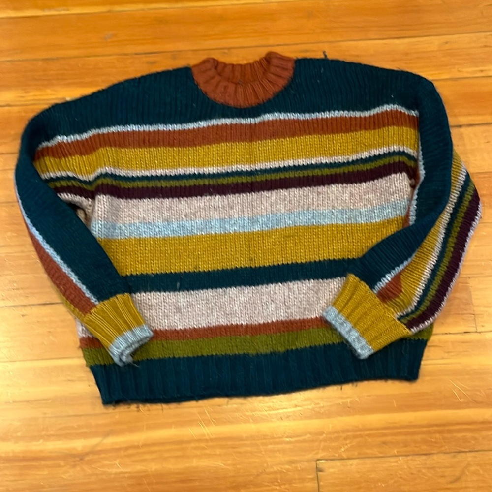 Velvet sweater, multi color